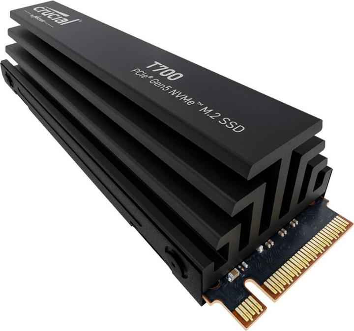 Produktbild Crucial T700 mit Kühlkörper (1000 GB, M.2 2280)