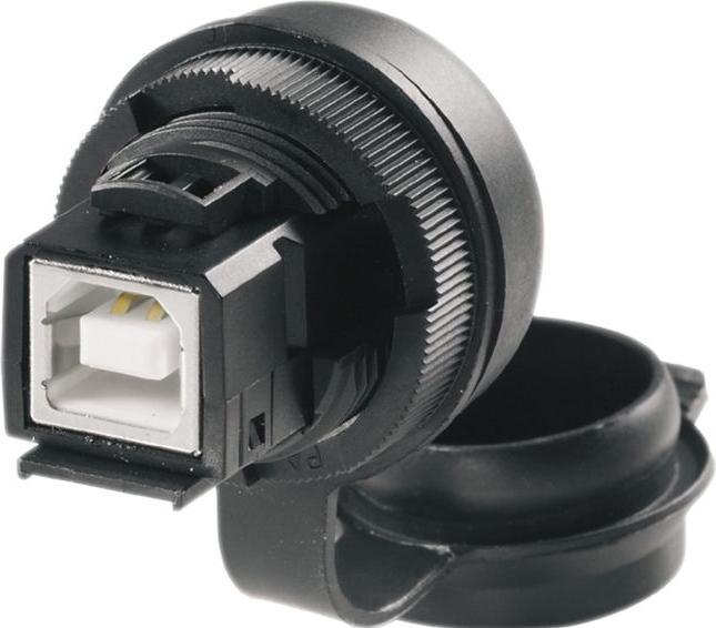 Actual product image Weidmüller 1222550000 - USB-AB - Black - 10 piece(s)