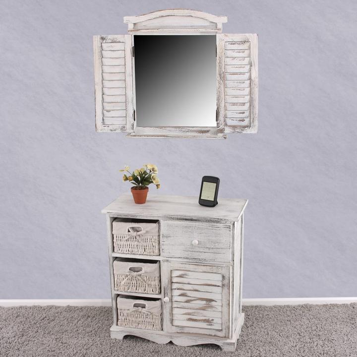 Image du produit Jamb Miroir shabby (53 x 42 x 5 cm)