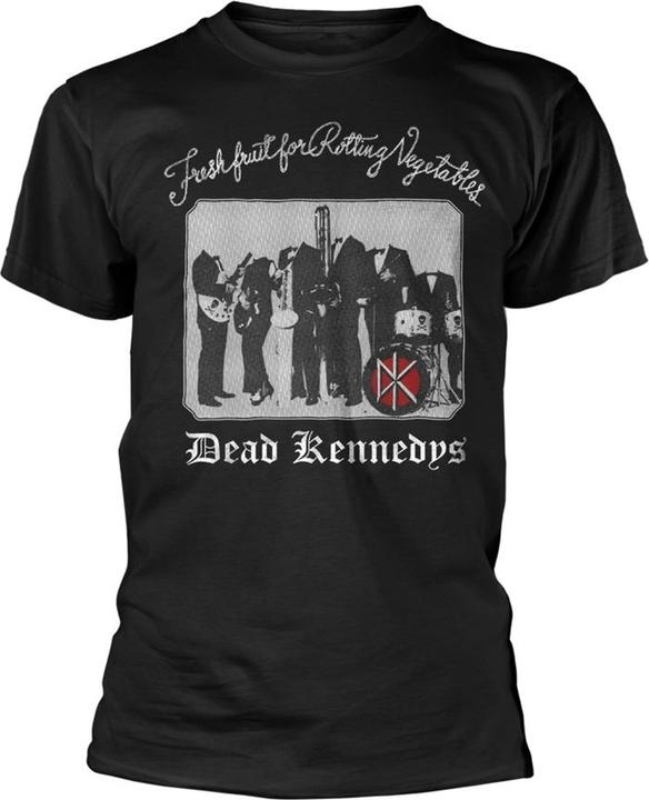 Immagine prodotto Dead Kennedys Plastichead Frutta fresca per verdure marce T Shirt Taglia S Nero (S)