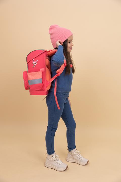 Produktbild Belmil Compact Schulranzen Set 4teilig mit Brustgurt (19 l)