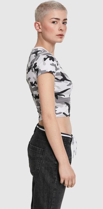 Immagine prodotto Urban Classics T-shirt in jersey elasticizzato da donna (L)