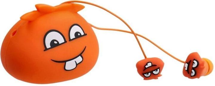 Productafbeelding Techonic Bedrade koptelefoon Jellie Monster Oortelefoon JELLIE MONSTER Oranje YLFS-01 Jack 3,5mm oranje