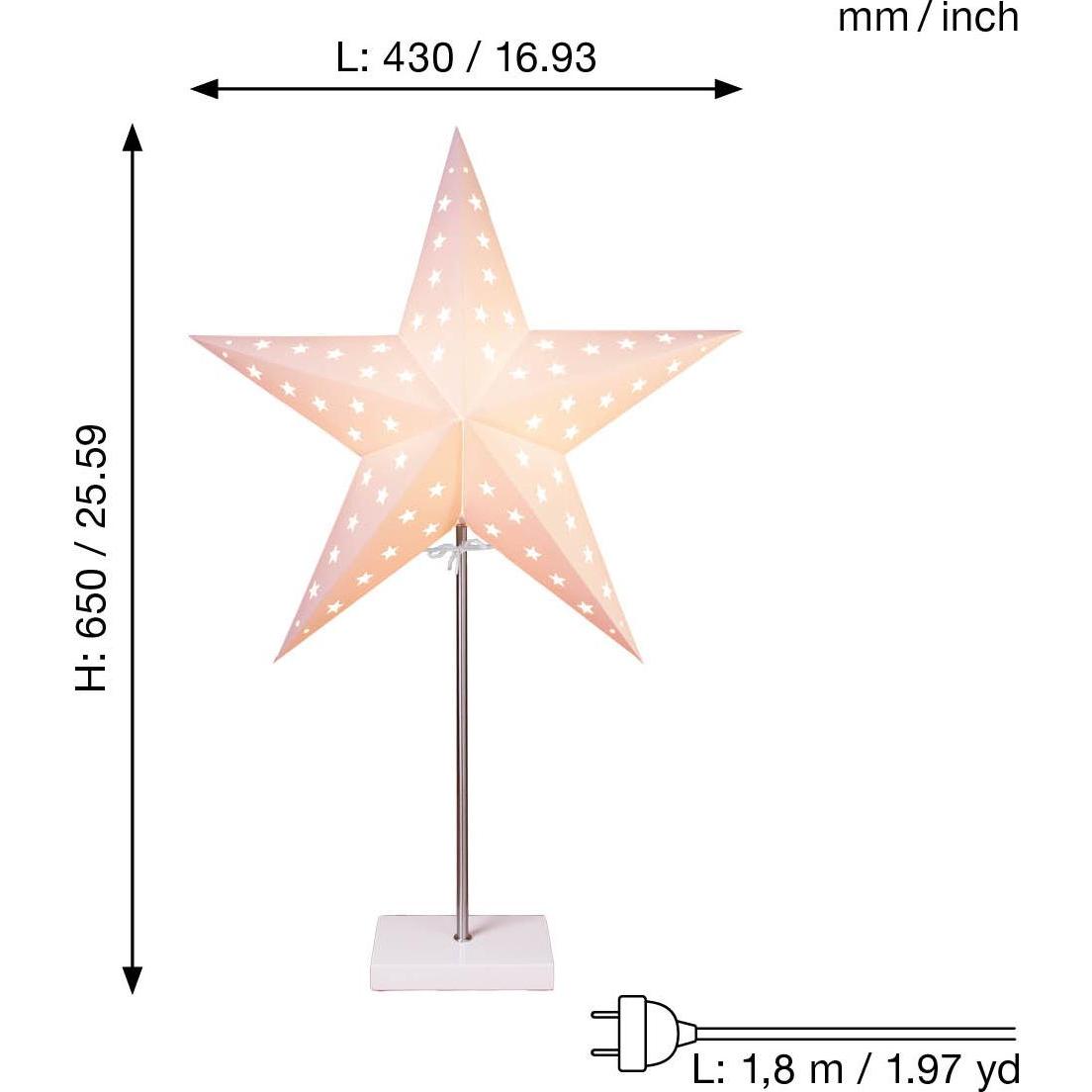 Thumbnail - Star Trading, Weihnachtsbeleuchtung, Tischstern Leo
