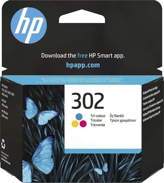 Actual product image HP 302 (M, C, Y)