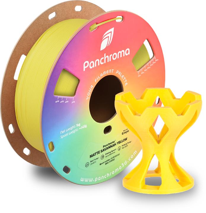 Actual product image Polymaker Panchroma™ PLA Matte (PLA, 1.75 mm, 1000 g)