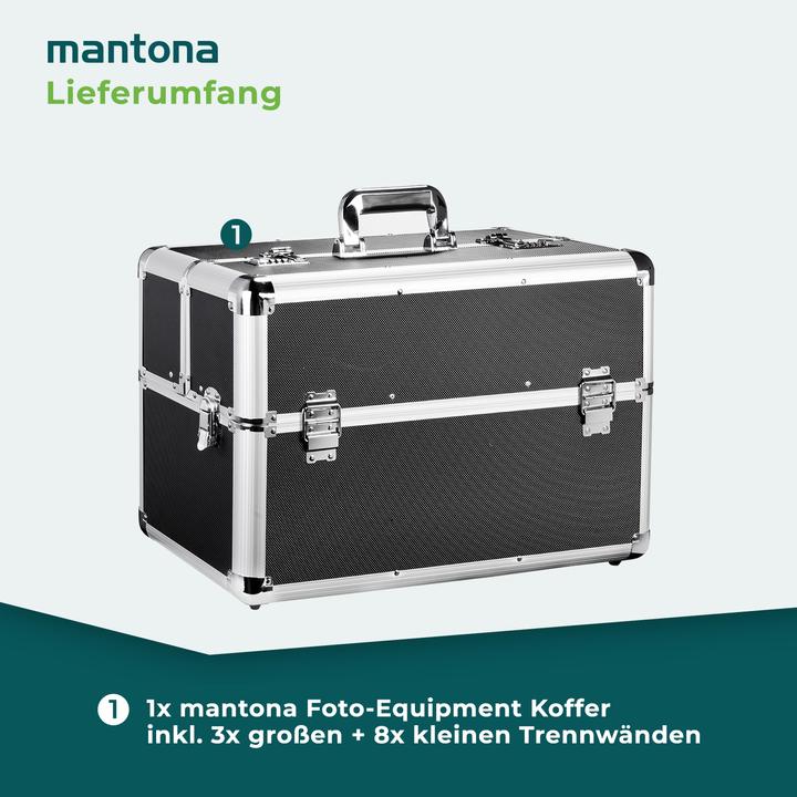 Produktbild mantona Foto Equipment Koffer (Fotokoffer, 4 l)