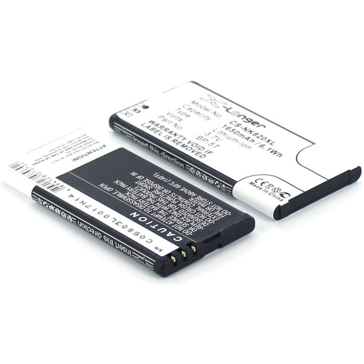 Thumbnail - AGI 14046 Wiederaufladbare Batterie Lithium-Ion (Li-Ion) 1650 mAh 3,7 V, Smartphone Akku