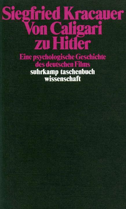 Produktbild Von Caligari zu Hitler (Deutsch, Siegfried Kracauer, 1984)
