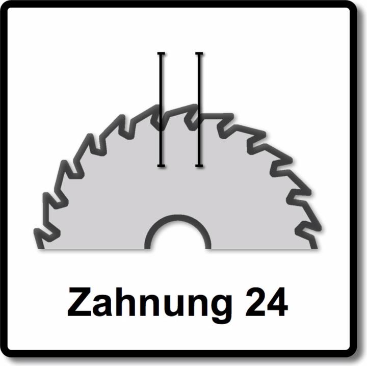 Actual product image Bosch Professional Zubehör Cordless circular saw blade Expert for Wood, 254 x 2.1/1.6 x 30, 24 teeth
