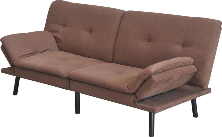 Actual product image HTI-Living Sofa mit verstellbaren Armlehnen Braun (2 person sofa)