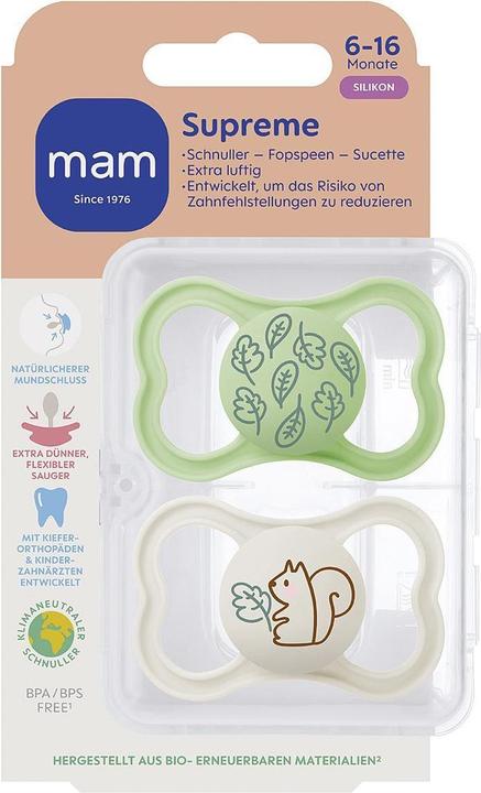 Actual product image MAM Supreme Sili (2 x, from 6 m.)