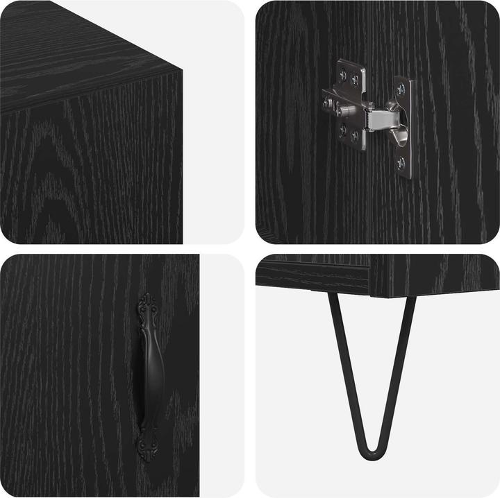 Produktbild vidaXL Modernes Sideboard (32.50 x 32.50 x 80 cm)