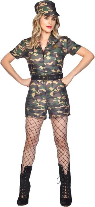 Produktbild Amscan Sexy Army Abby Damenkostüm (W36/L38)