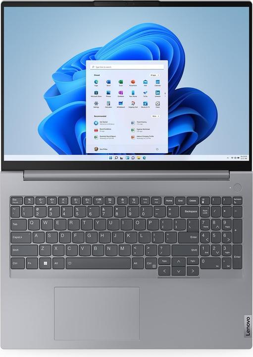 Actual product image Lenovo ThinkBook 16 G6 (16", Intel Core i7-13700H, 16 GB, 512 GB, Eng. Int.)