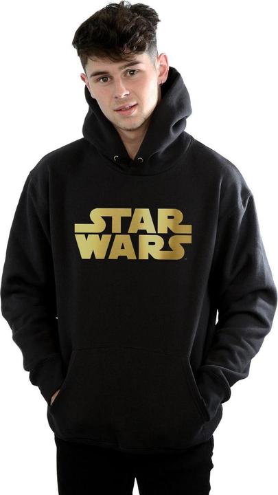 Actual product image Star Wars Mens Gold Logo Hoodie (XL)