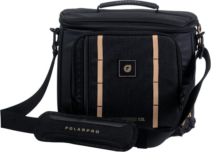 Actual product image PolarPro Kamera-Tasche RoadRunner 12 l Schwarz (Camera shoulder bag, 12 l)