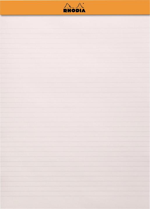 Immagine prodotto Rhodia Blocchi pinzati 90g Basi (A4, Righe, Copertina rigida)