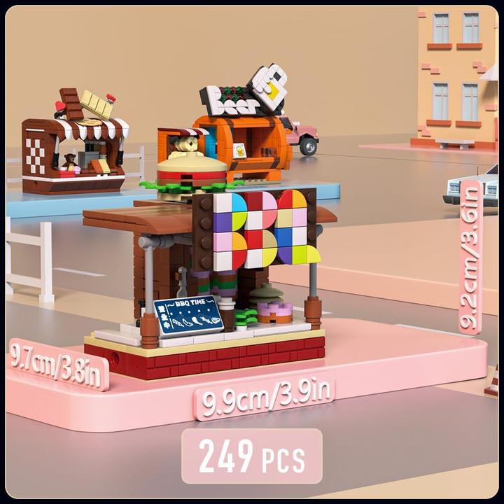 Actual product image Mould King BBQ stand