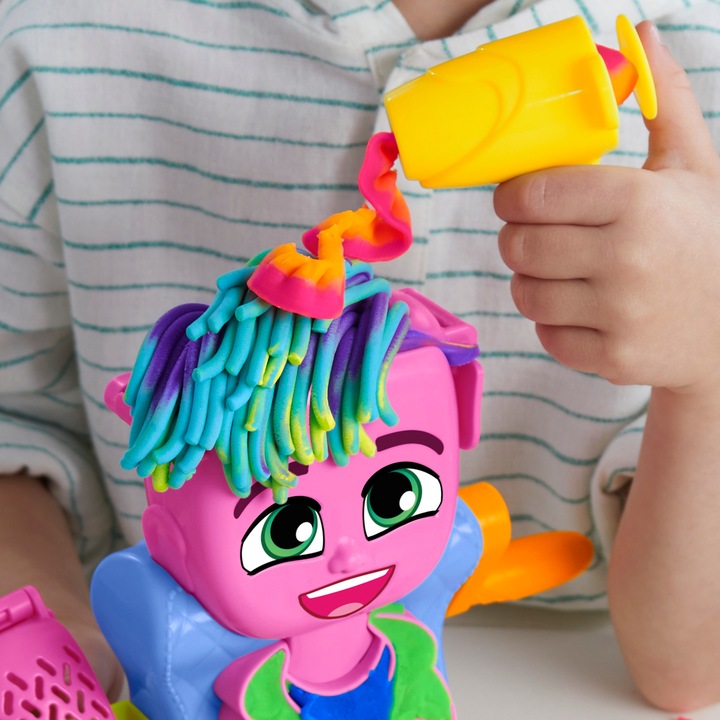 Actual product image Play-Doh Hair Styling Salon Wild Hairdresser