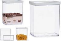 Actual product image Gondol hermetic plastic jar rectangular 3,3 (3.30 l)