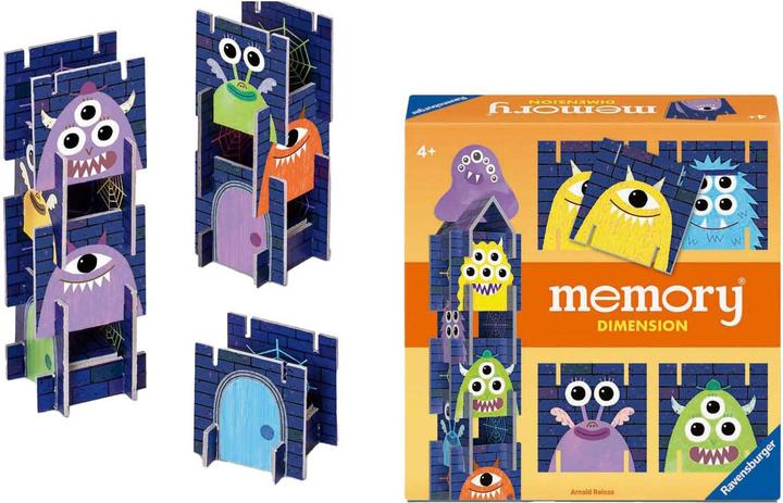 Produktbild Ravensburger 22467 - memory® Dimension. Der Spieleklassiker memory® mit attraktivem Mehrwert. Für (Deutsch)
