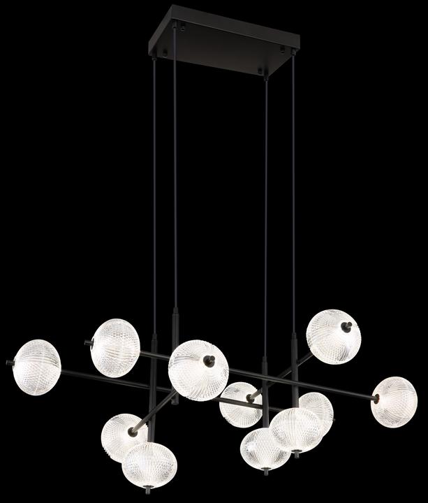 Produktbild Globo Hängeleuchte Metall Schwarz Matt, 1xled