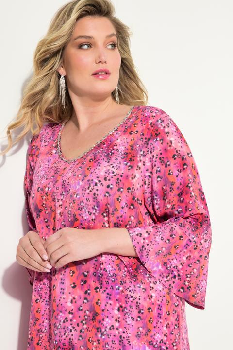 Actual product image Miamoda A-line tunic with leopard print (52)
