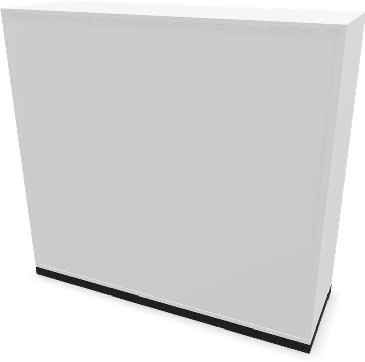 Actual product image Narbutas Choice sliding door cabinet (120 x 40 x 111.5 cm)