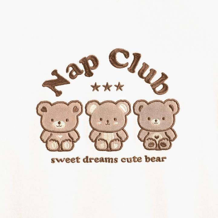 Image du produit La Redoute Collections Pyjama en velours avec motif ourson (170)