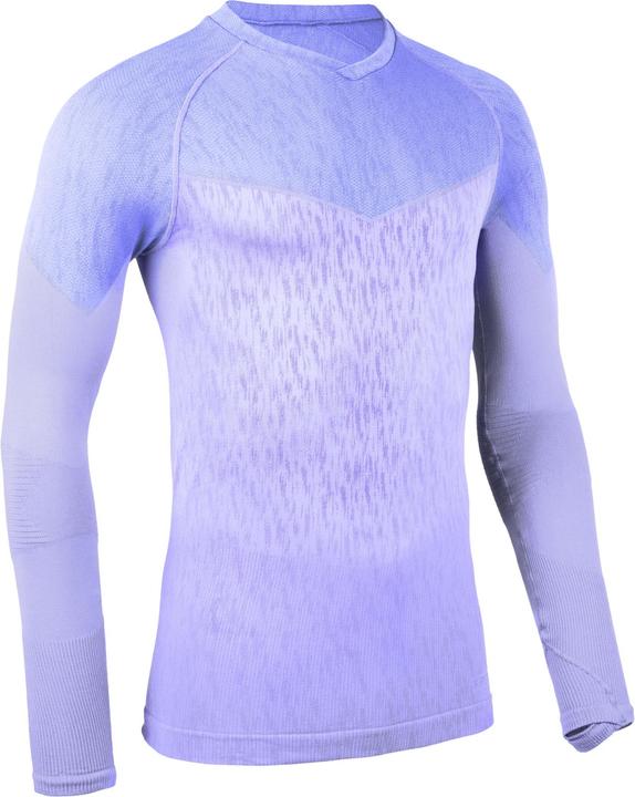 Image du produit Kipsta Maillot de football à manches longues homme/femme - Keepdry gris/violet (XL)