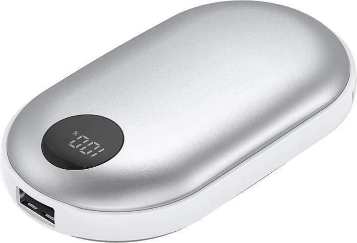 Produktbild Denver PBH-4003S Powerbank - Sølv - 4000 mAh (4000 mAh, 10 W, 14.80 Wh)