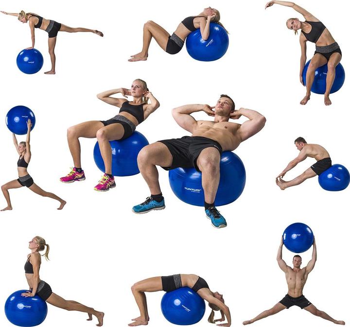 Image du produit Tunturi Gymnastikball reissfest ABS Anti-Burst (55 cm)