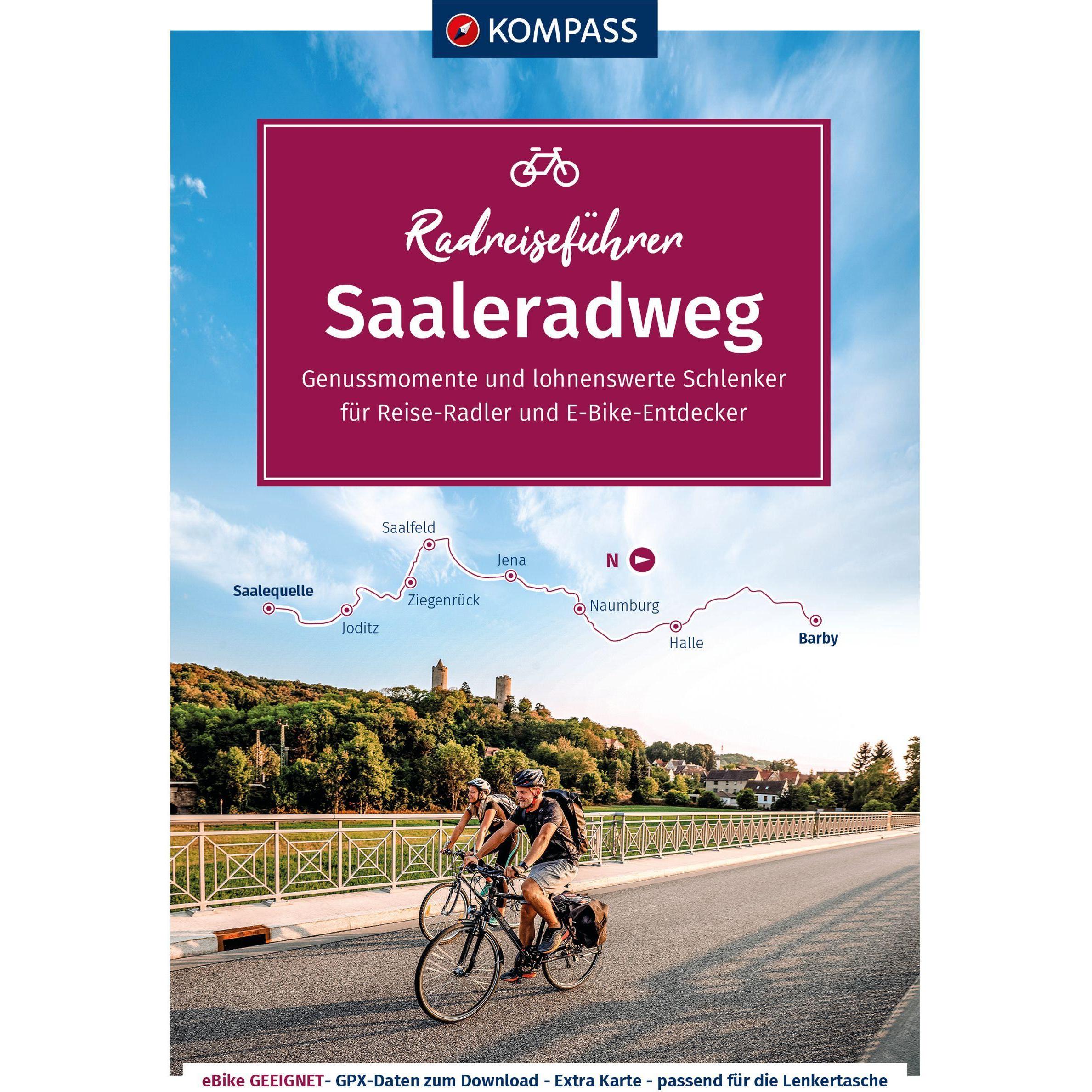 RadReiseFührer Saaleradweg, Ratgeber von Kompass