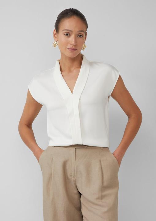 Immagine prodotto S.Oliver T-Shirt Ärmelloses T-Shirt aus Viskose mit V-Ausschnitt (36)