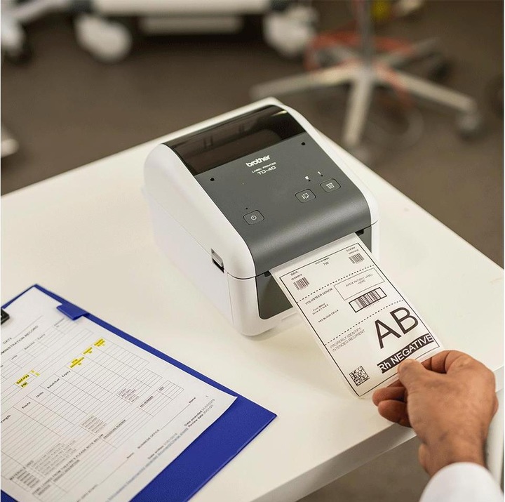 Actual product image Brother TD-4520dn (300 dpi)