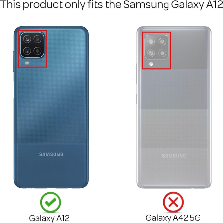 Actual product image Nalia Mobile phone cover (Samsung Galaxy A12)
