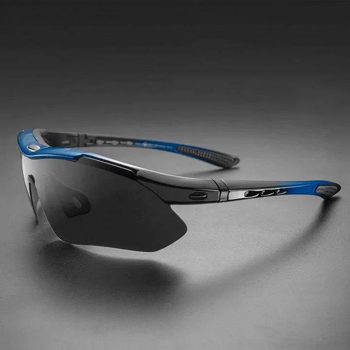 Produktbild Rockbros 10007 polarizing cycling glasses - black and blue (Schwarz und Blau, Schwarz-Blau)