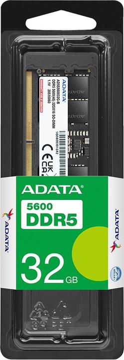 Adata DDR5 32Go 5600-46 Premier Tray simple plateau (1 x 32GB, 5600 MHz, RAM DDR5, DIMM)