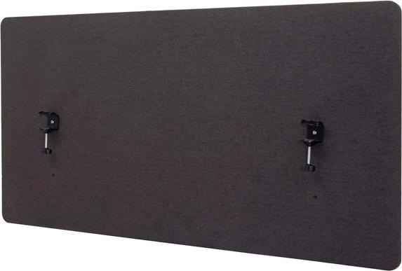Produktbild Mendler Akustik-Tischtrennwand, Büro-Sichtschutz Schreibtisch Pinnwand, doppelwandig Stoff/Textil - 120x60cm (120 x 60 x 2 cm)