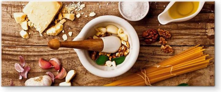 Produktbild Trenddeko Laercio - Pesto Rezept - Panorama (30 x 80 cm)