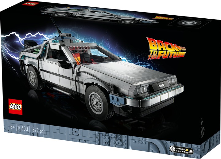Image du produit LEGO La machine à remonter le temps de Retour vers le futur (10300, LEGO Icons, LEGO difficiles à trouver)