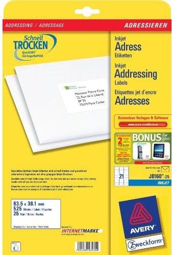 Productafbeelding Avery Adresetiketten