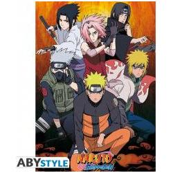 Naruto Shippuden, Quadri, - Poster Gruppo 91,5 x 61 (91.50 x 61 cm)