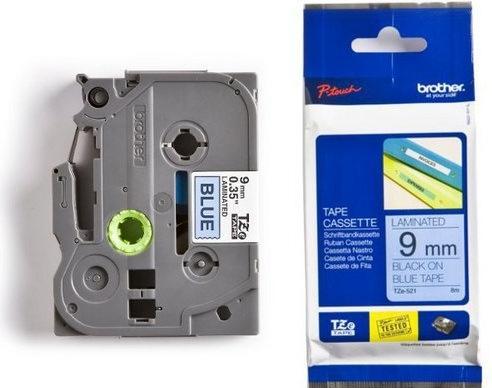 Produktbild Brother Tze-521 (0.90 cm, Blau)