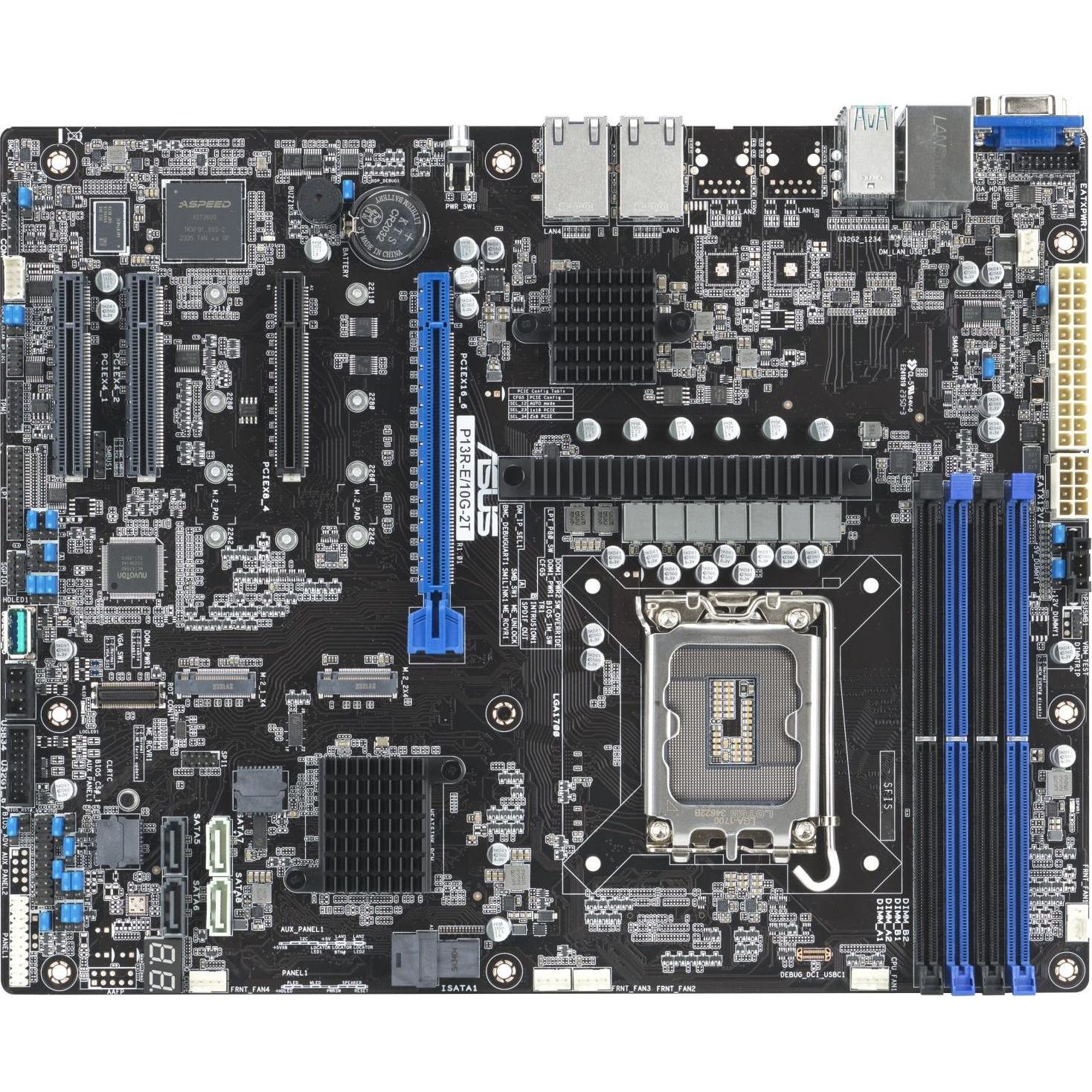 ASUS P13R-E/10G-2T (LGA 1700, Intel C266, ATX), Mainboard