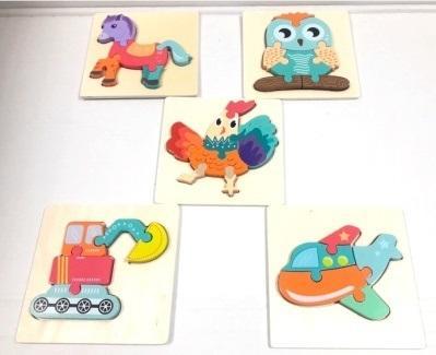 Immagine prodotto Teka Holzpuzzle-Tiere