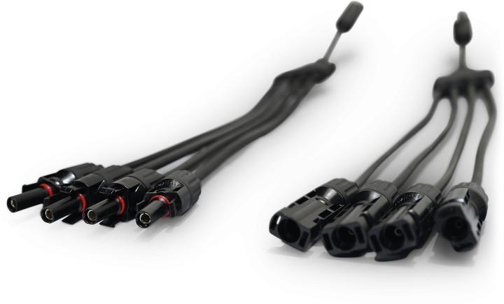 Produktbild Autosolar 4er-Verteiler-Set Module Connector 4. Generation () Solarstecker für Solarpanel IP67 Wasserdicht (Solarstecker)