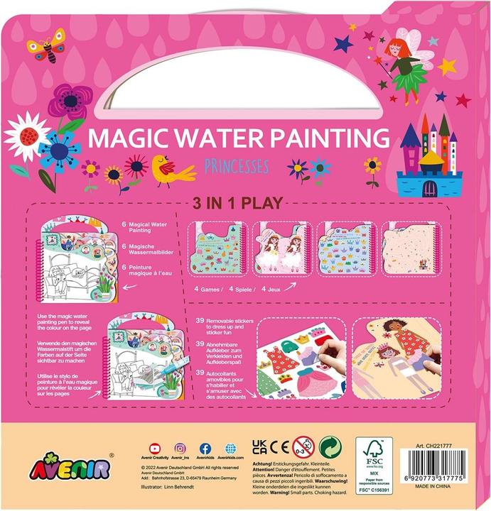 Avenir 3in1 Aktivitätenbuch Prinzessinnen