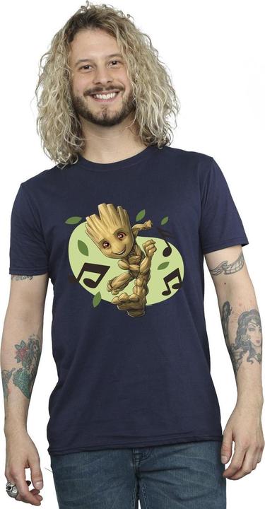 Immagine prodotto Guardians Of The Galaxy Groot Musical Notes Maglietta Uomo (3XL)